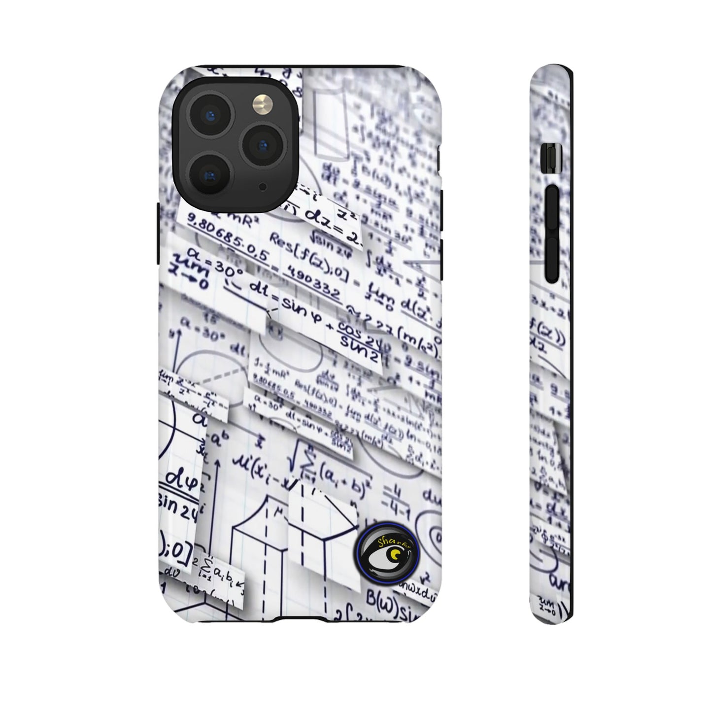 Tough Cases Crazy Math Equation Collection | Math Art | Gift | Smartphone by SharksEye Treasures