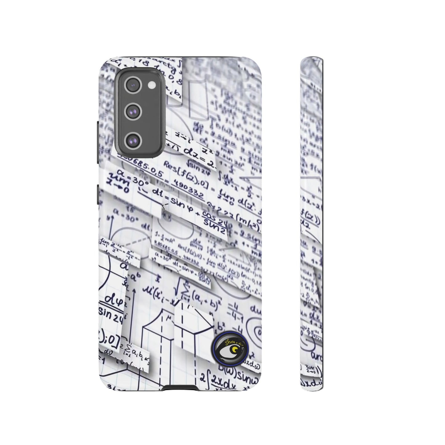 Tough Cases Crazy Math Equation Collection | Math Art | Gift | Smartphone by SharksEye Treasures