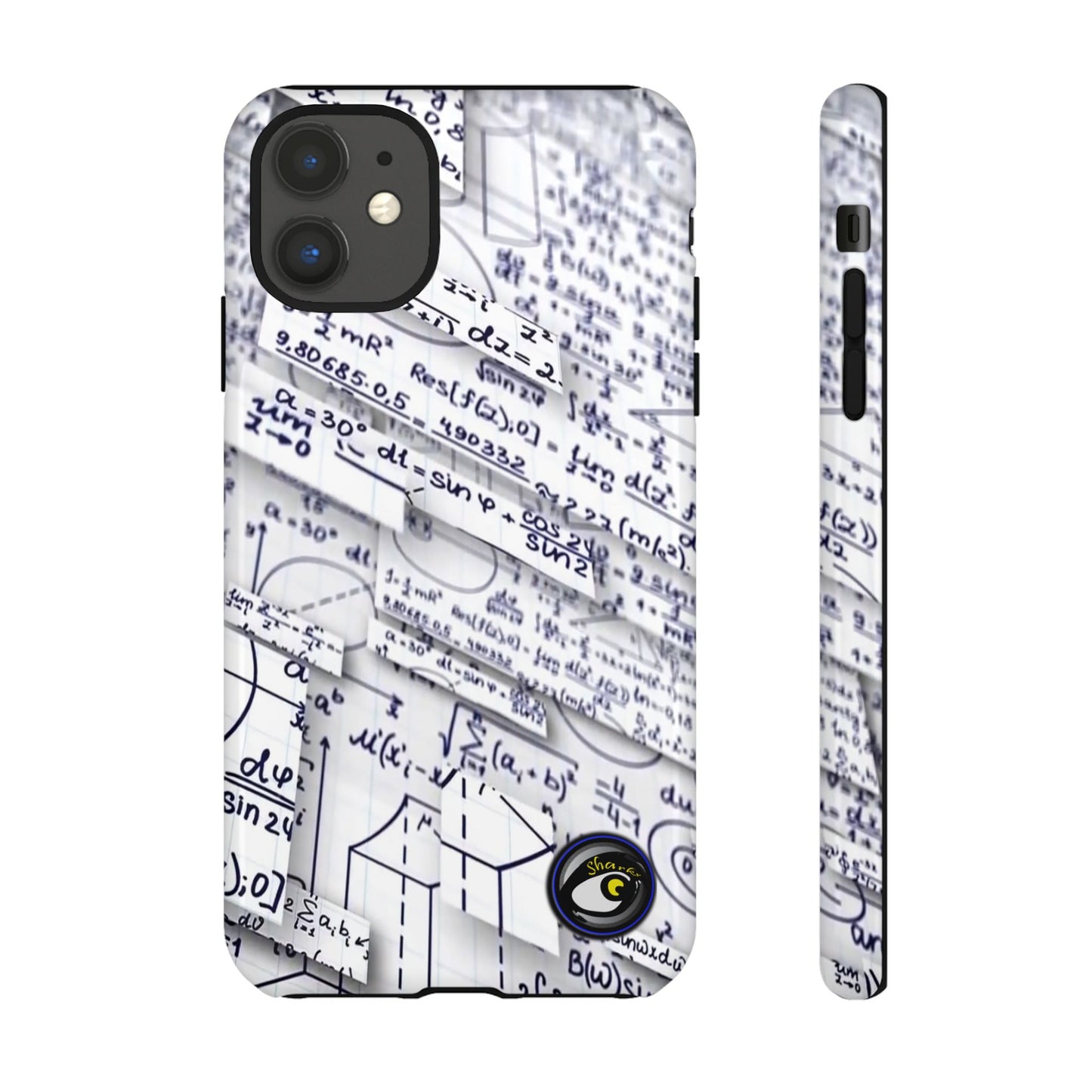 Tough Cases Crazy Math Equation Collection | Math Art | Gift | Smartphone by SharksEye Treasures