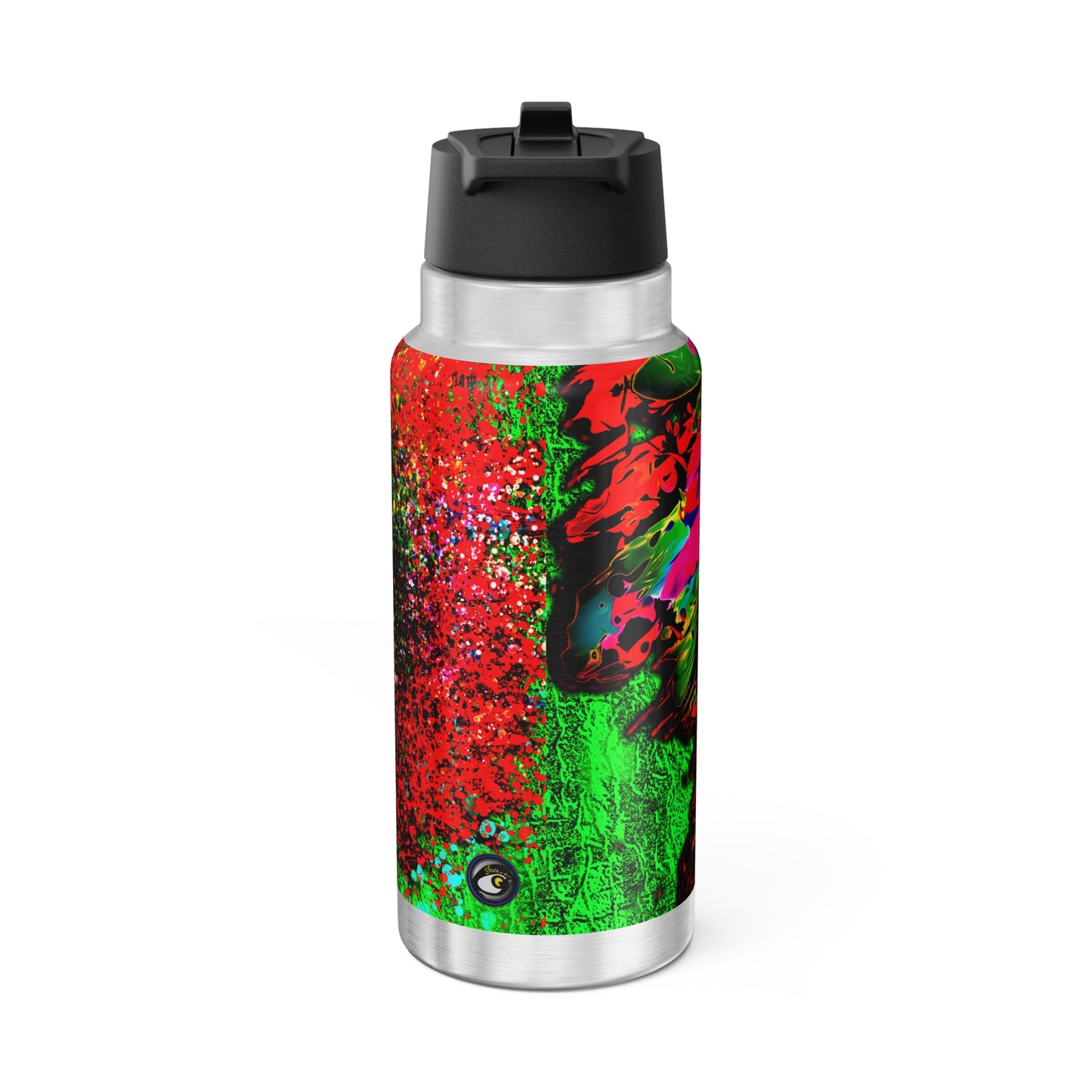 Gator Tumbler, 32oz Lion Abstract Collection by SharksEye Treasures