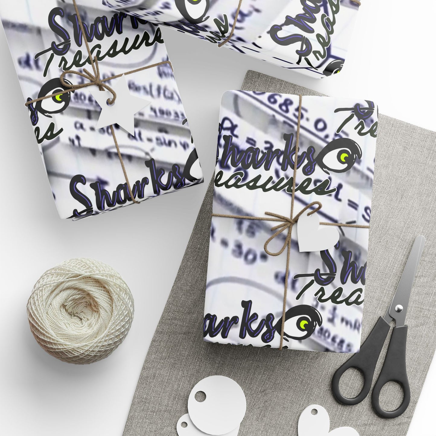 Wrapping Paper Math Equation Collection by SharksEye Treasures