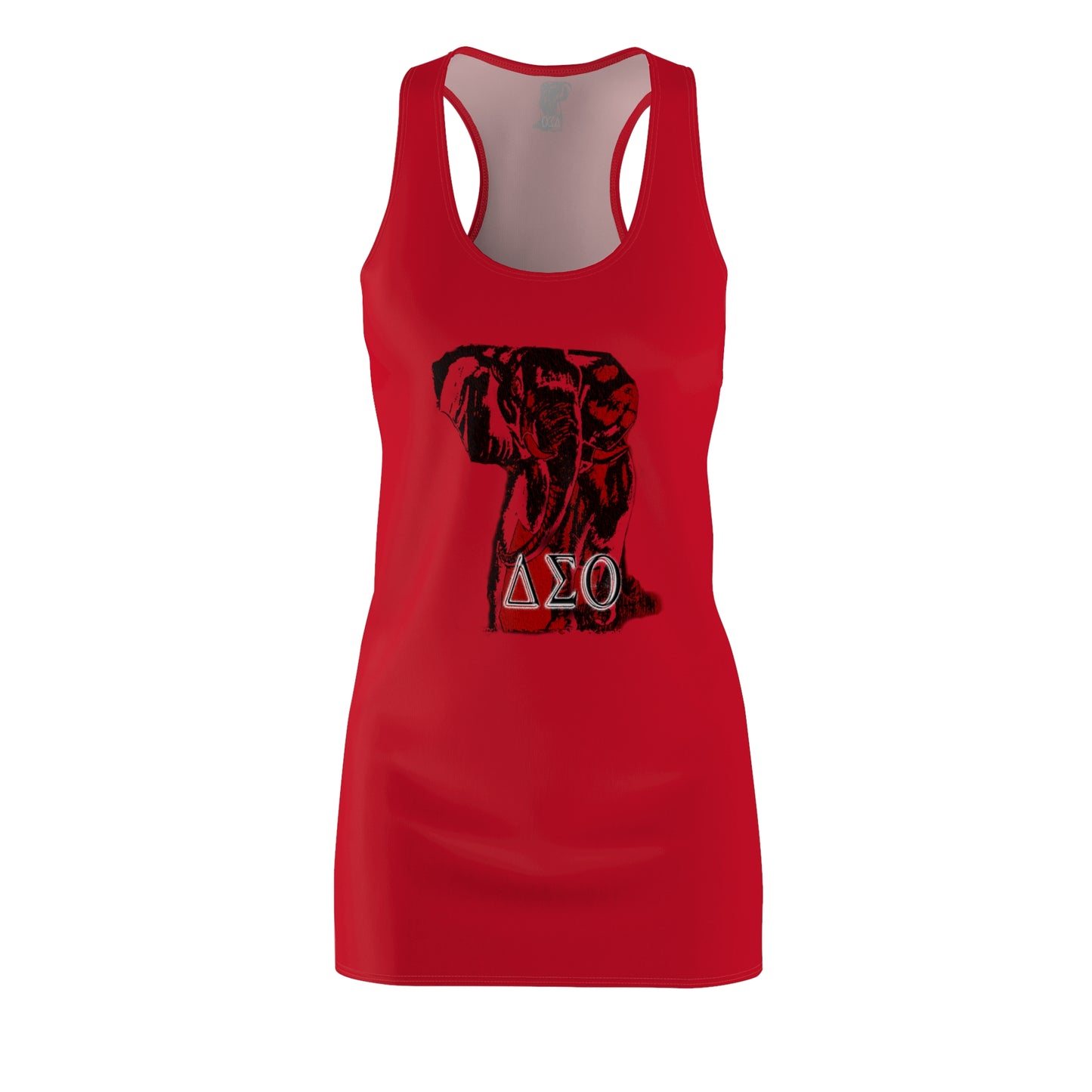 Women's Cut & Sew Racerback Dress (AOP) Delta Sigma Theta Collection SharksEye Treasures