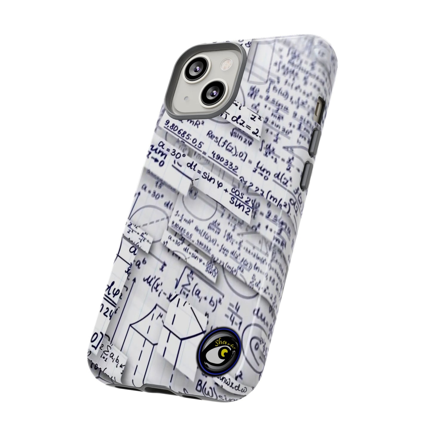 Tough Cases Crazy Math Equation Collection | Math Art | Gift | Smartphone by SharksEye Treasures