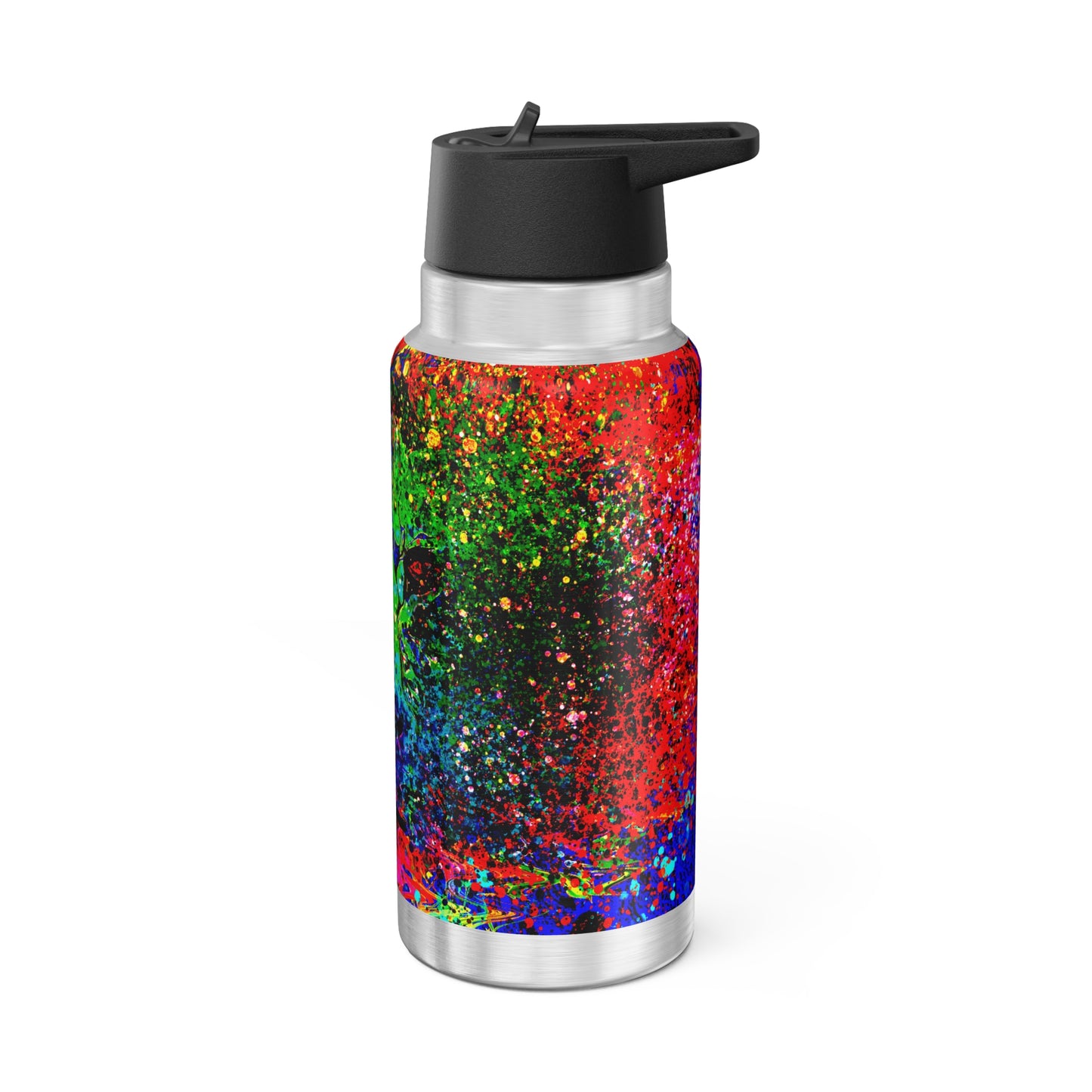 Gator Tumbler, 32oz Lion Abstract Collection by SharksEye Treasures