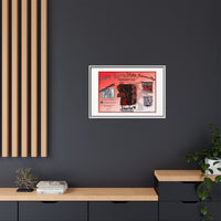 Matte Canvas, Framed (Multi-color) Delta Sigma Theta Collection by SharksEye Treasures
