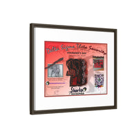 Matte Canvas, Framed (Multi-color) Delta Sigma Theta Collection by SharksEye Treasures