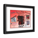 Matte Canvas, Framed (Multi-color) Delta Sigma Theta Collection by SharksEye Treasures