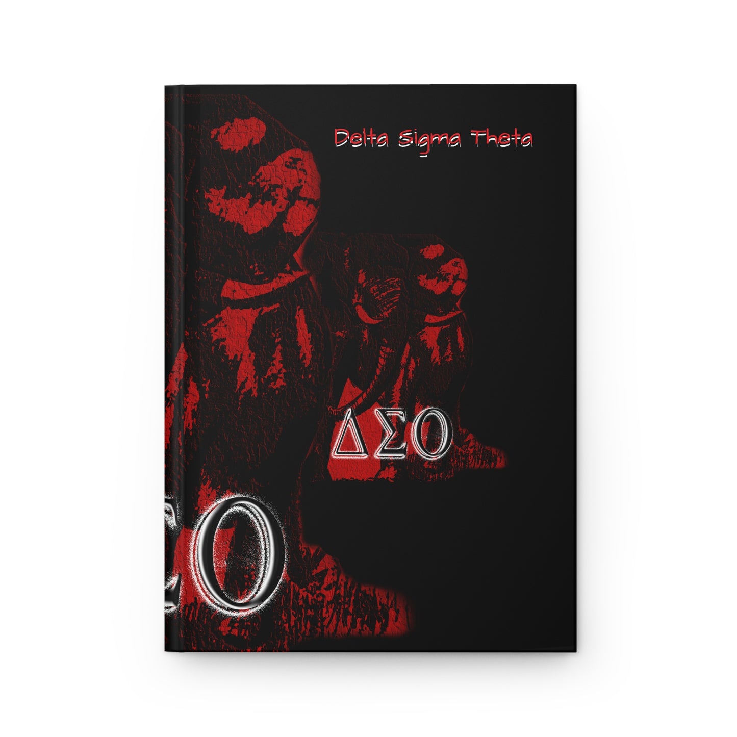 Hardcover Journal Matte Delta Sigma Theta Collection by SharksEye Treasures