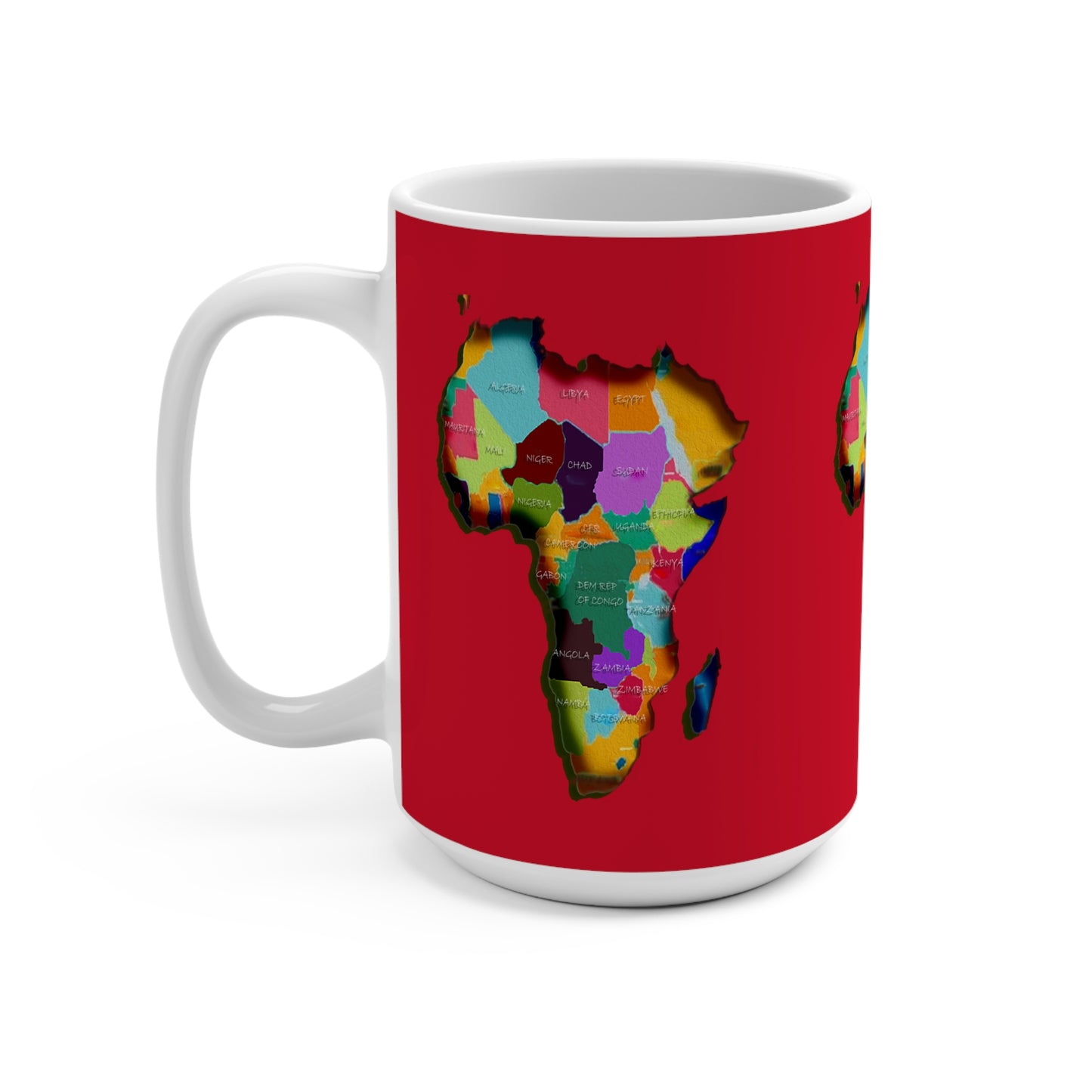 Mug 15oz Africa Motherland Collection by SharksEye Treasures.