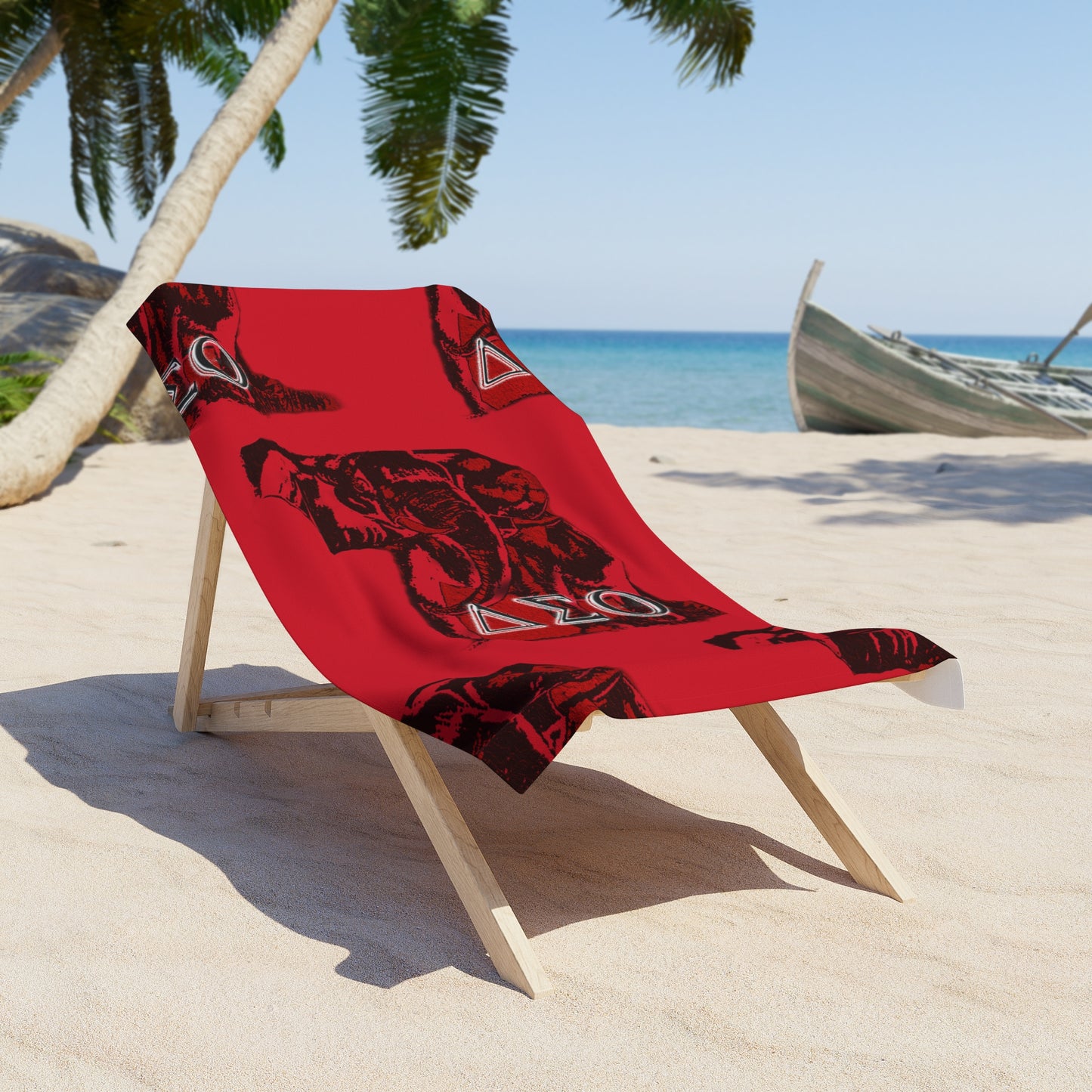 Beach Towel Delta Sigma Theta Collection by SharksEye Treasures.