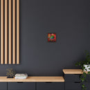 Matte Canvas, Framed (Multi-color) Lion Abstract Collection by SharksEye Treasures