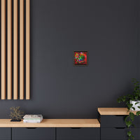 Matte Canvas, Framed (Multi-color) Lion Abstract Collection by SharksEye Treasures