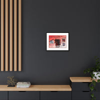 Matte Canvas, Framed (Multi-color) Delta Sigma Theta Collection by SharksEye Treasures