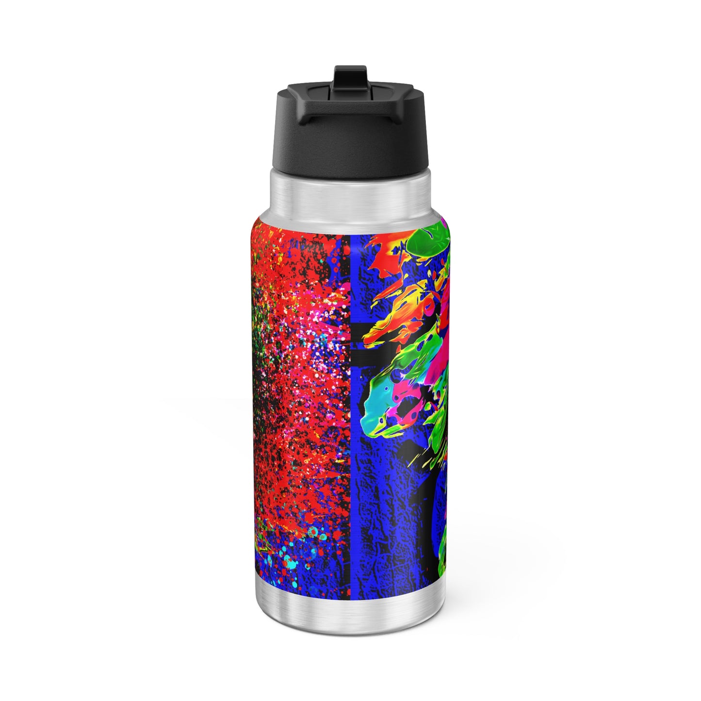 Gator Tumbler, 32oz Lion Abstract Collection by SharksEye Treasures