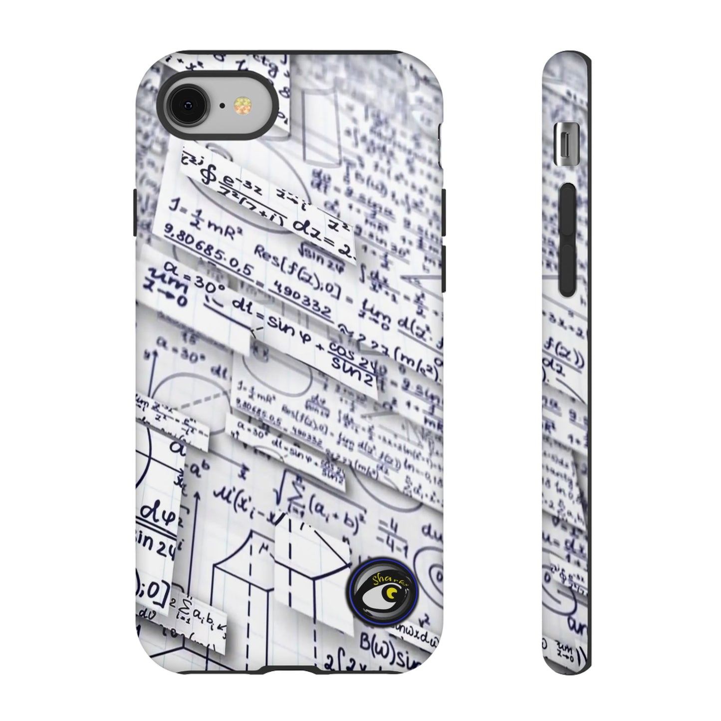 Tough Cases Crazy Math Equation Collection | Math Art | Gift | Smartphone by SharksEye Treasures