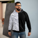 Unisex Zip Hoodie (AOP) | Crazy Math Equation Collection | Math Art | Gift | Math Equation black by SharksEye Treasures