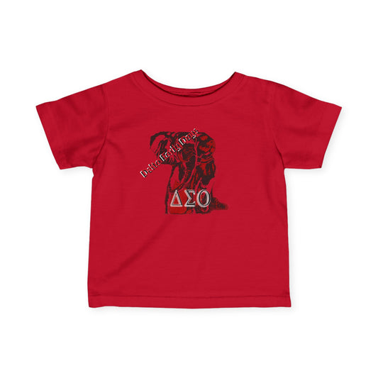 Infant Fine Jersey Tee Delta Sigma Theta Collection by SharksEye Treasures.