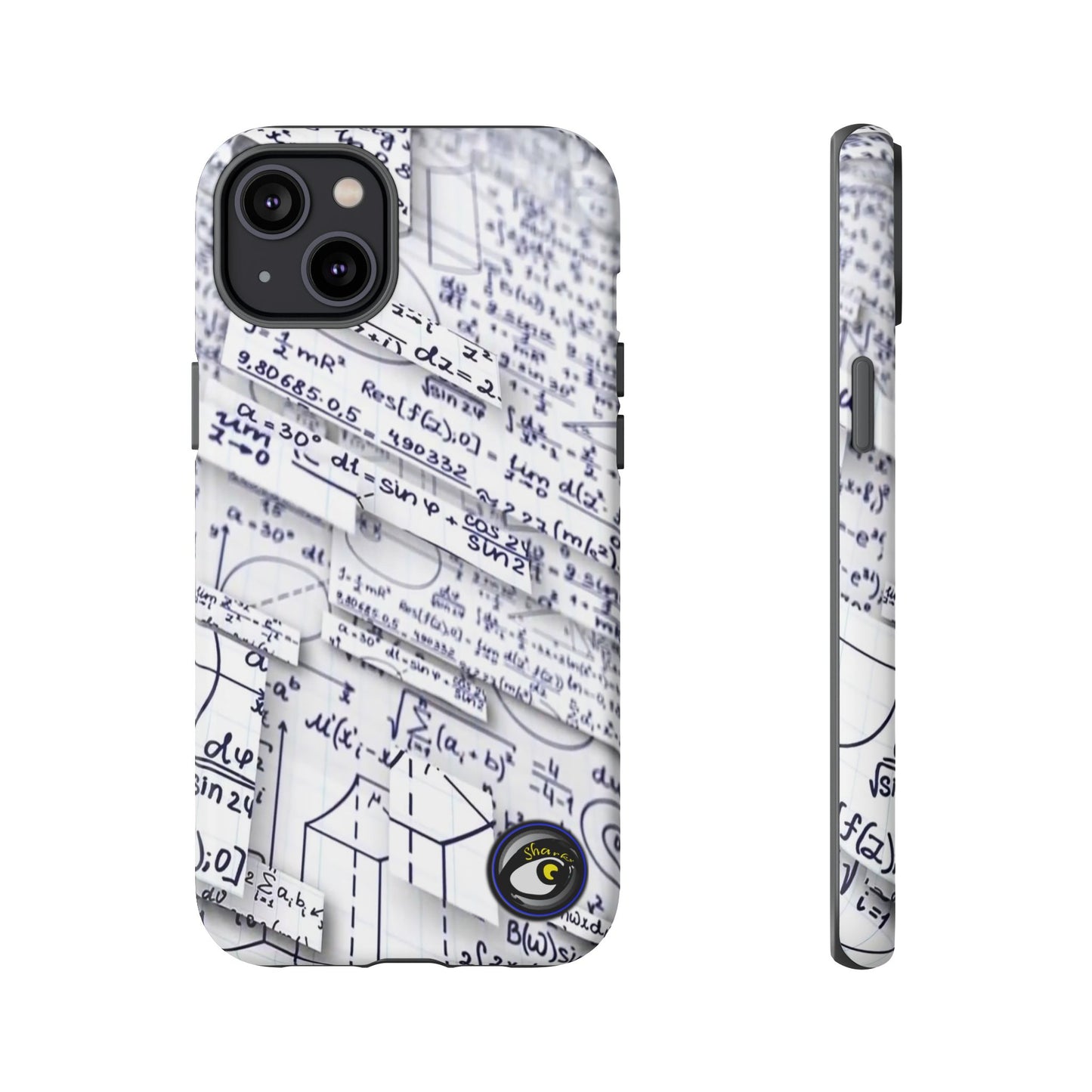 Tough Cases Crazy Math Equation Collection | Math Art | Gift | Smartphone by SharksEye Treasures