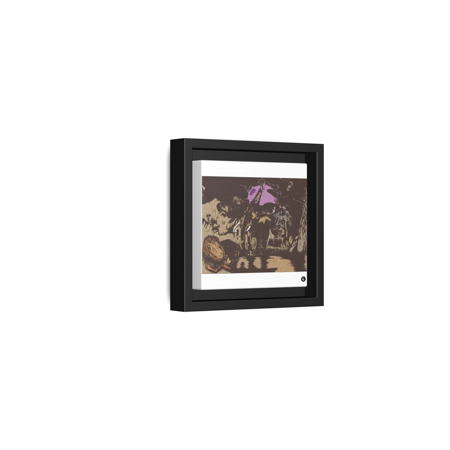 Framed Canvas Animal Kingdom Collection by Sharkseye Treasures