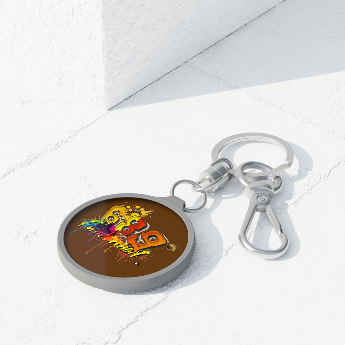 Keyring Tag 689 Fahrenheit Collection by SharksEye Treasures