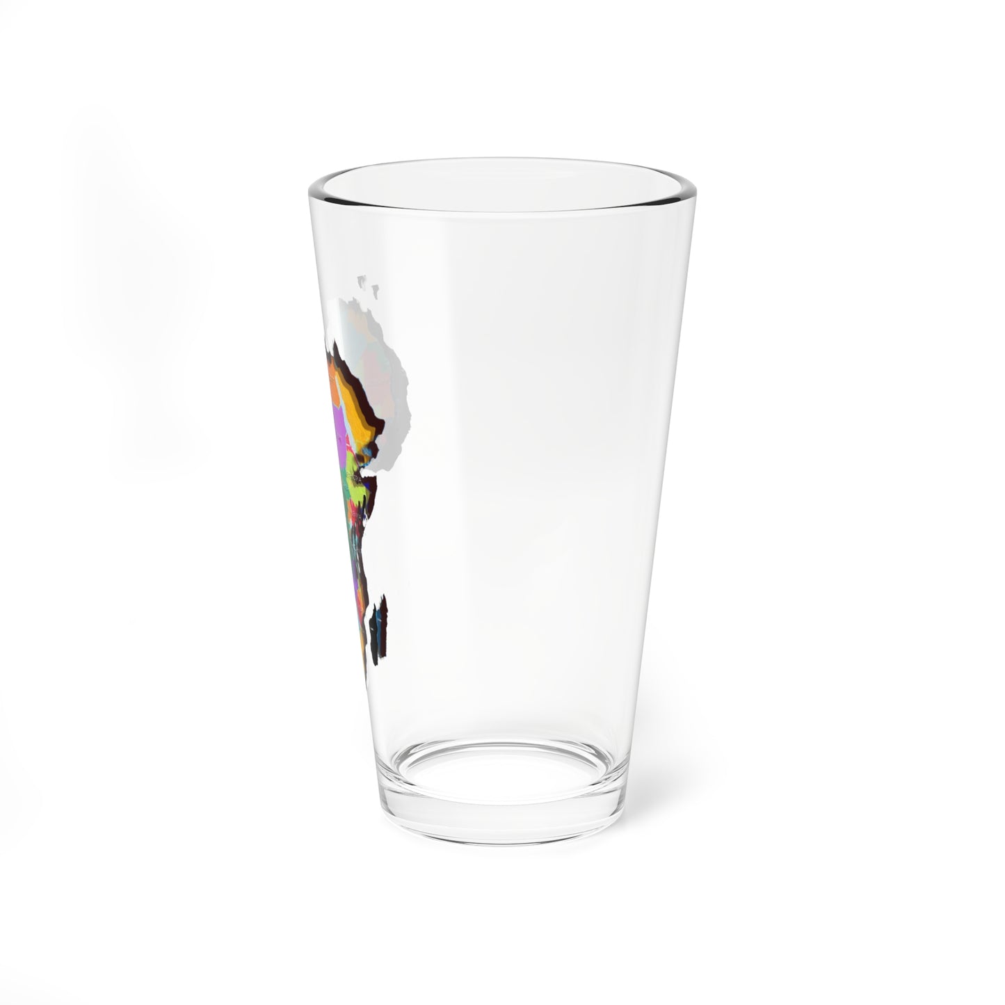 Mixing Glass, 16oz Motherland Africa Collection by SharksEye Treasures