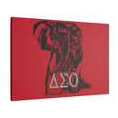 Matte Canvas, Stretched, 0.75" Delta Sigma Theta Collection by SharksEye Treasures