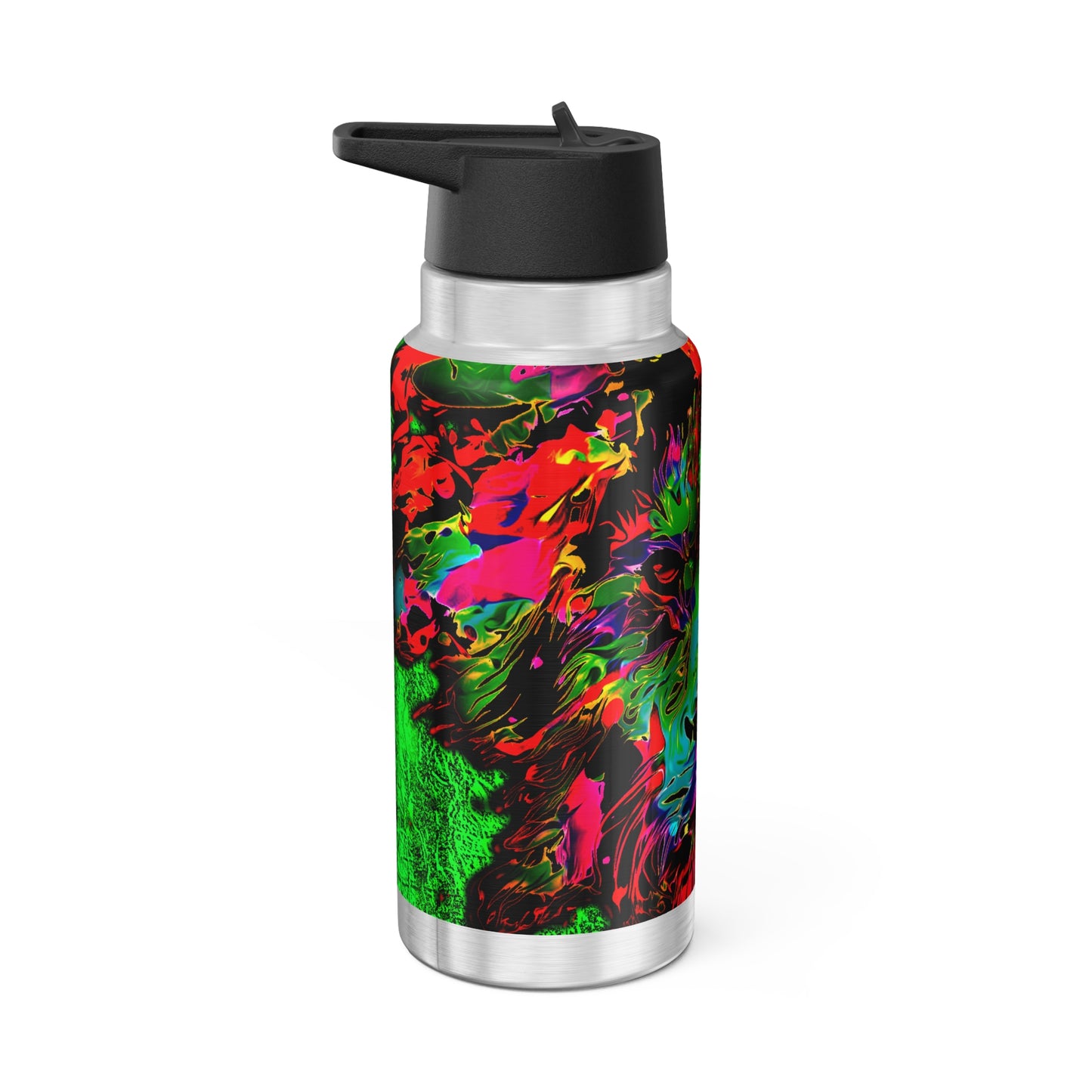 Gator Tumbler, 32oz Lion Abstract Collection by SharksEye Treasures