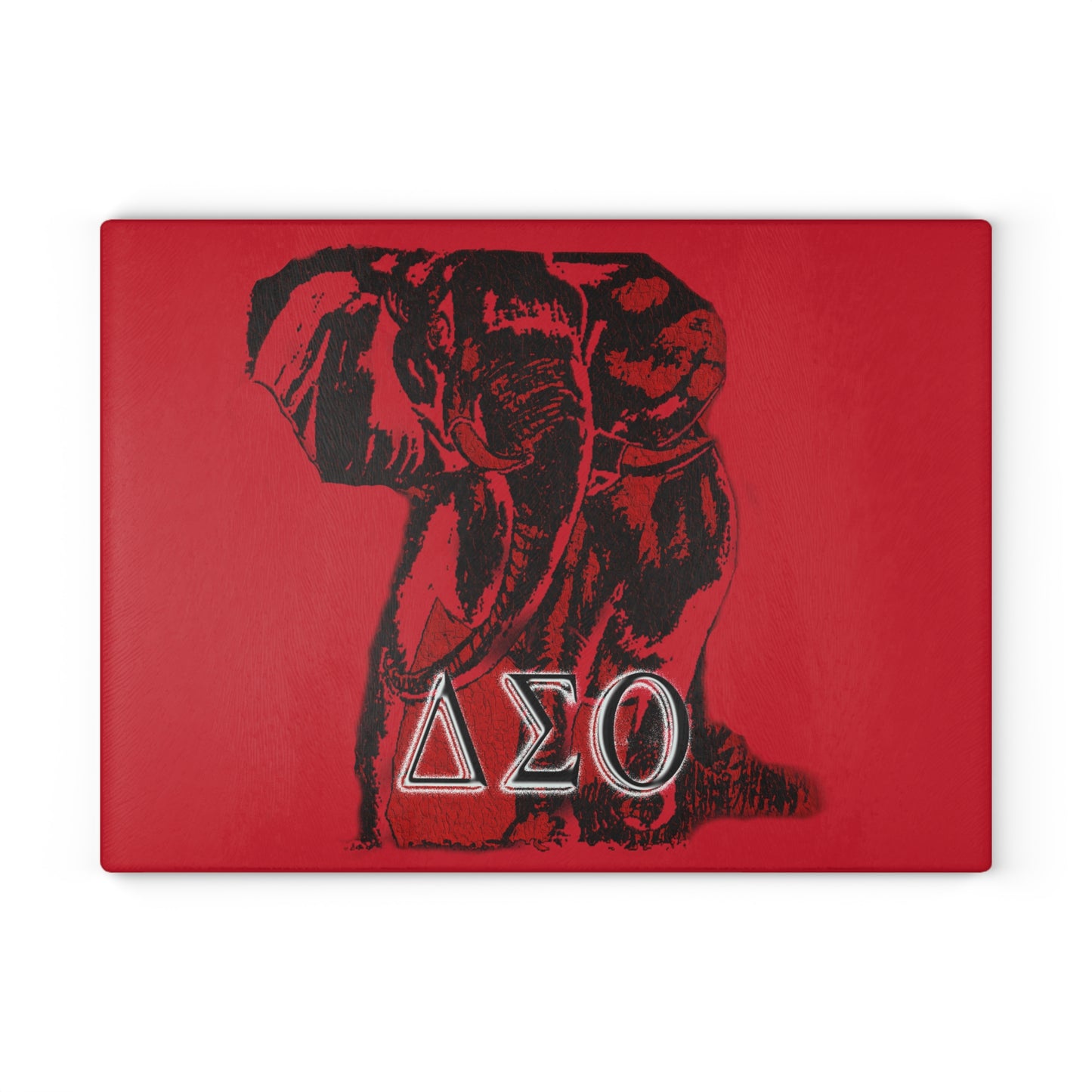 Glass Cutting Board Delta Sigma Theta Collection by SharksEye Treasures