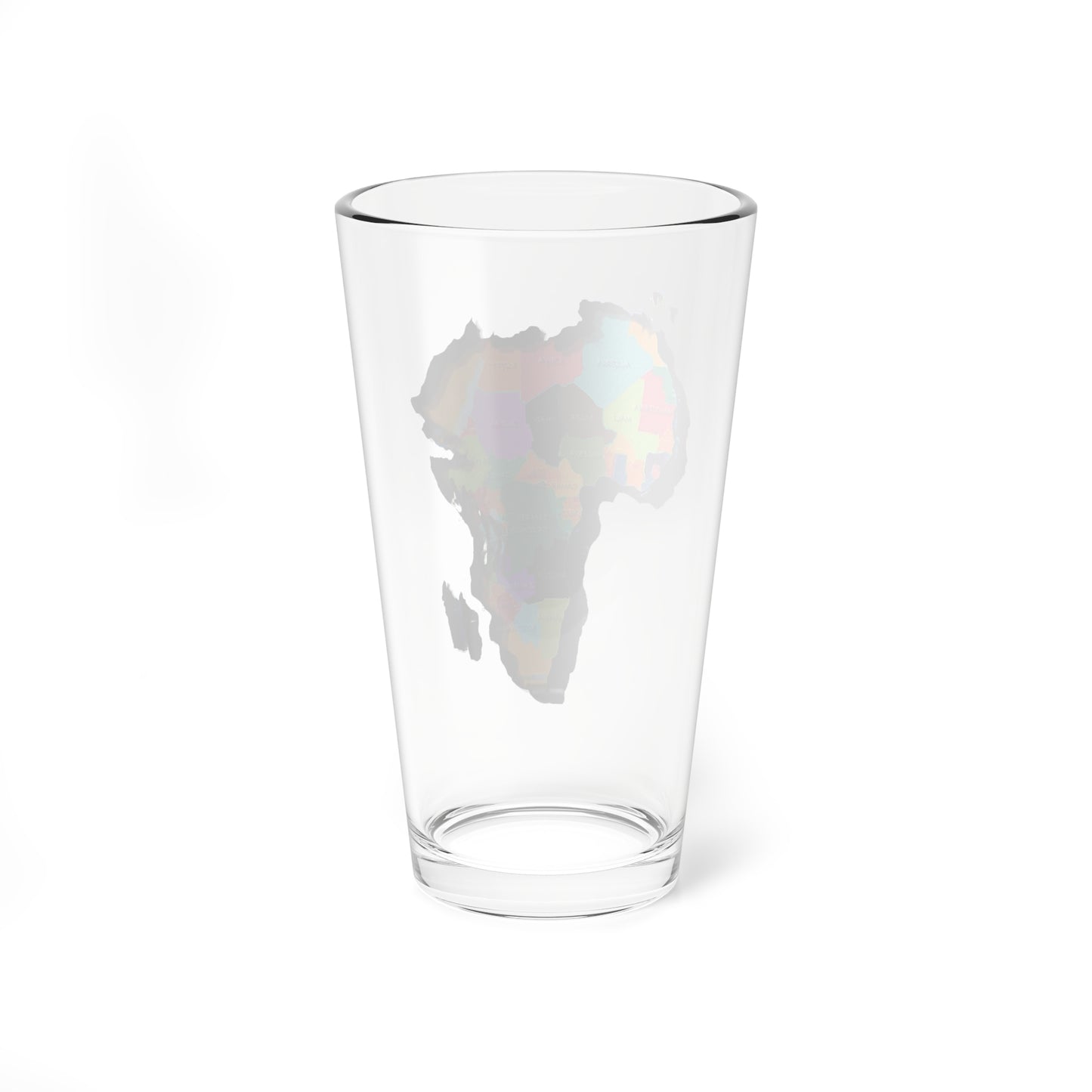 Mixing Glass, 16oz Motherland Africa Collection by SharksEye Treasures