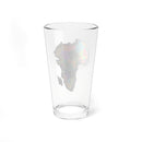 Mixing Glass, 16oz Motherland Africa Collection by SharksEye Treasures