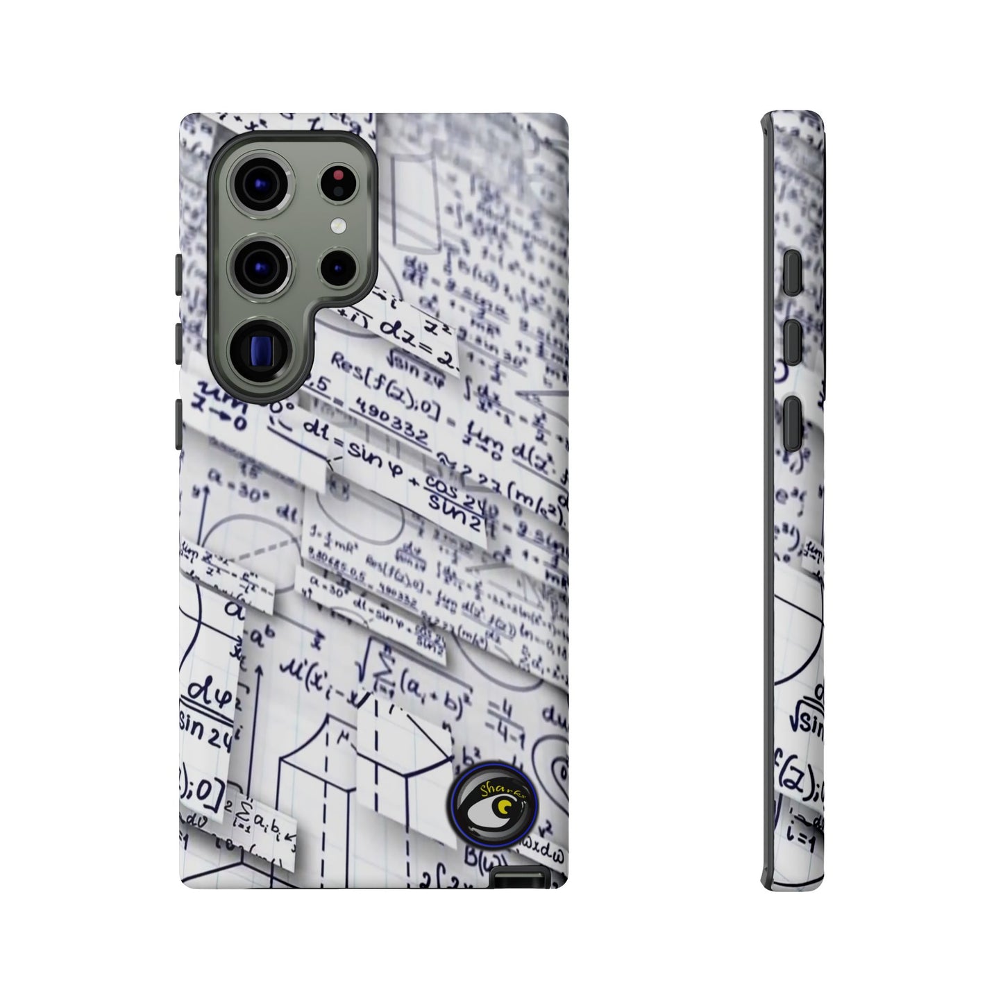 Tough Cases Crazy Math Equation Collection | Math Art | Gift | Smartphone by SharksEye Treasures