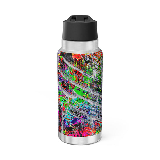 Go-Go Gator Tumbler, 32oz Lion Abstract Collection by SharksEye Treasures