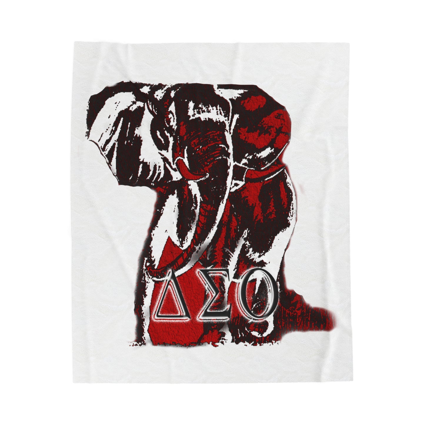 Velveteen Plush Blanket Delta Sigma Theta Collection by SharksEye Treasures