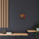 Matte Canvas, Framed (Multi-color) Lion Abstract Collection by SharksEye Treasures