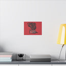 Matte Canvas, Stretched, 0.75" Delta Sigma Theta Collection by SharksEye Treasures