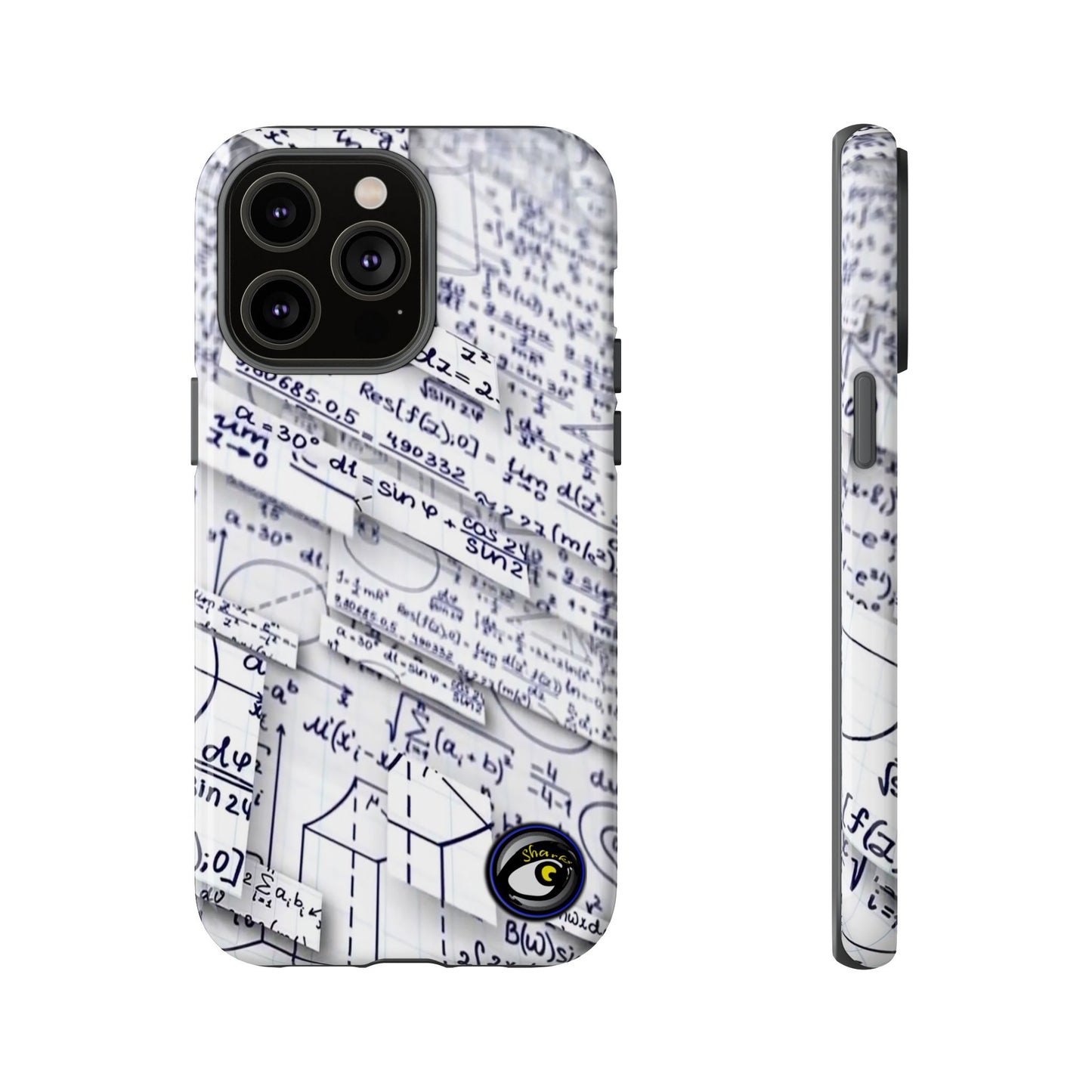 Tough Cases Crazy Math Equation Collection | Math Art | Gift | Smartphone by SharksEye Treasures