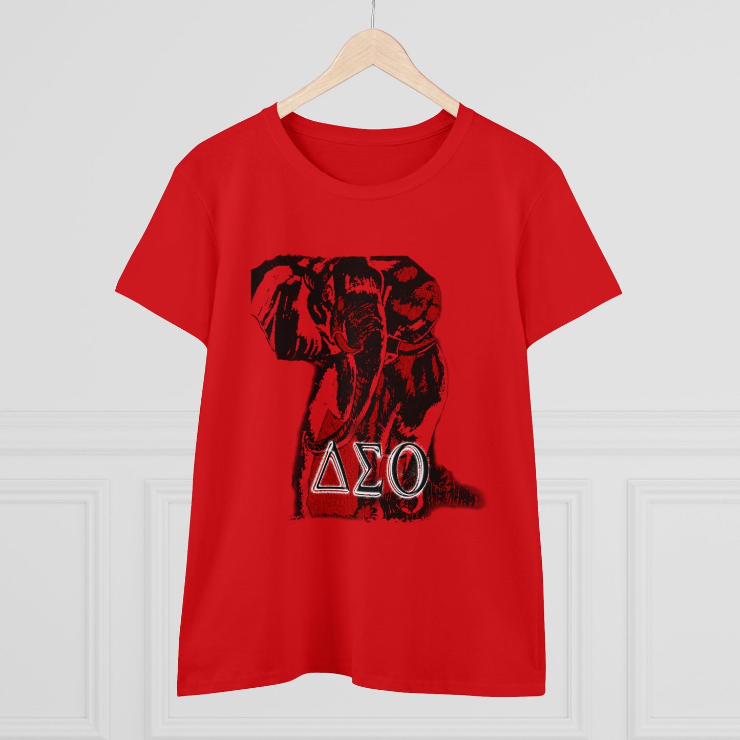 Women's Midweight Cotton Tee Delta Sigma Theta Collection by SharksEye Treasures