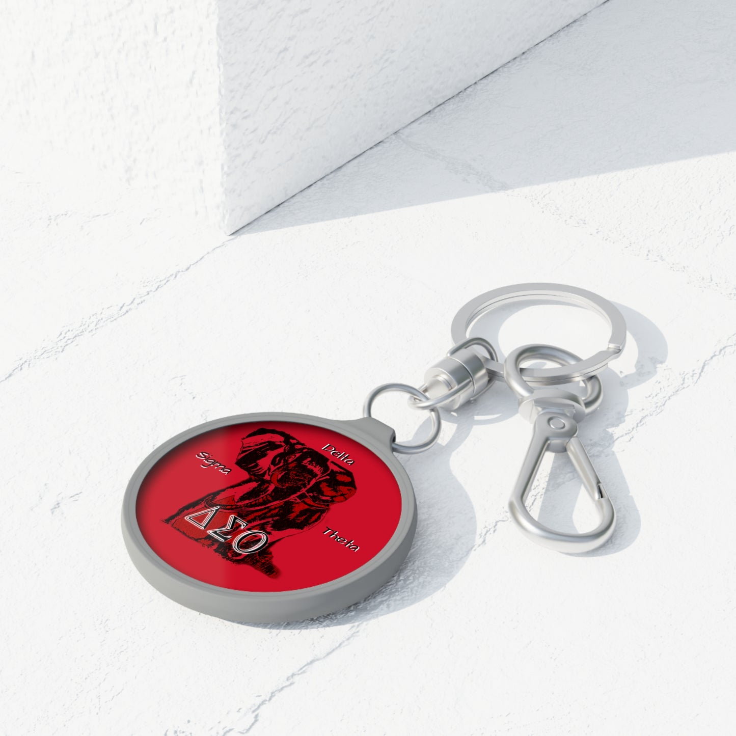 Keyring Tag Delta Sigma Theta Collection by SharksEye Treasures.