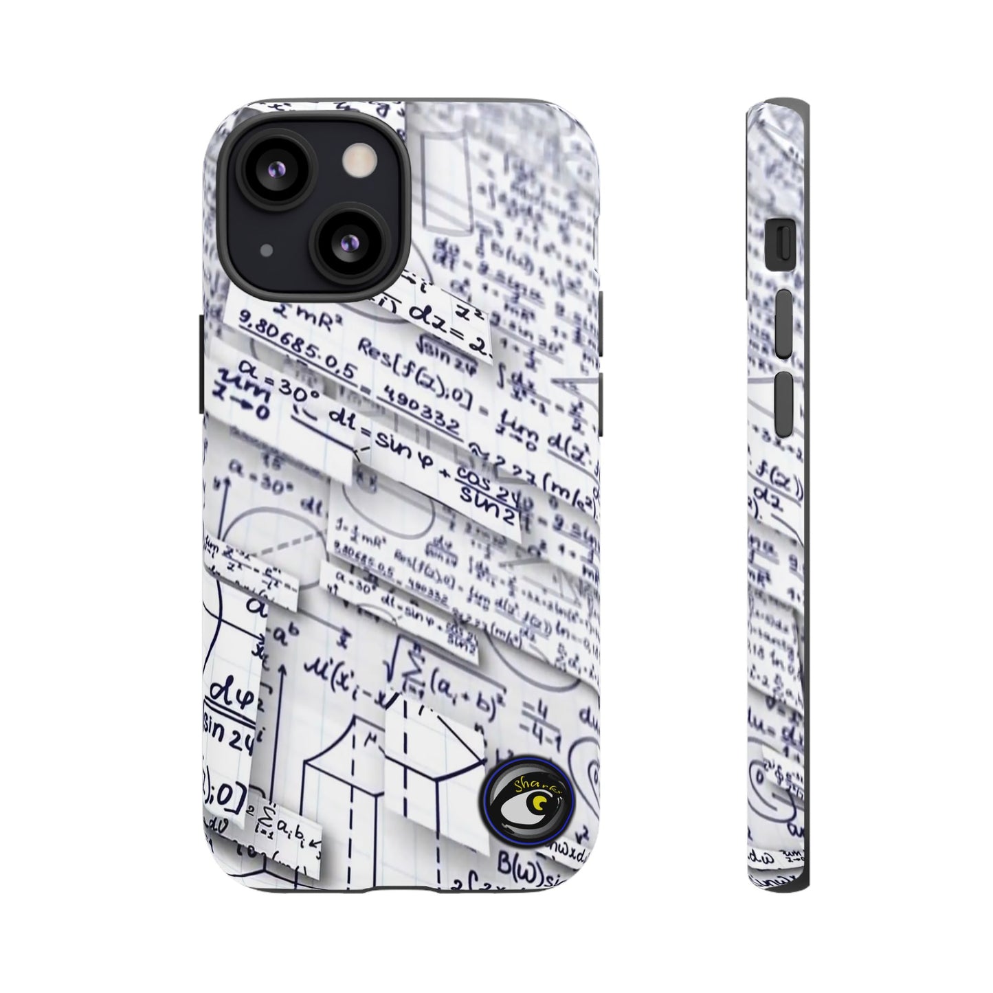 Tough Cases Crazy Math Equation Collection | Math Art | Gift | Smartphone by SharksEye Treasures