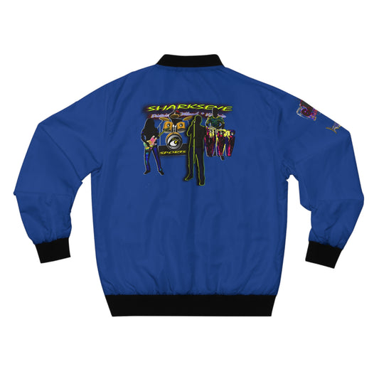 Men's Bomber Jacket (AOP) GO-GO Music Collection | Gift for him by SharksEye Treasures