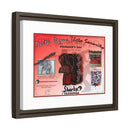 Matte Canvas, Framed (Multi-color) Delta Sigma Theta Collection by SharksEye Treasures