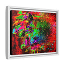 Matte Canvas, Framed (Multi-color) Lion Abstract Collection by SharksEye Treasures