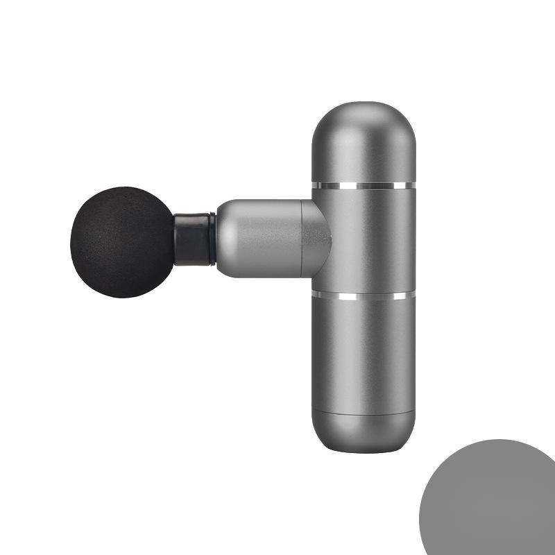 Compact mini fascia gun massage gun with deep muscle relaxation and USB charging.