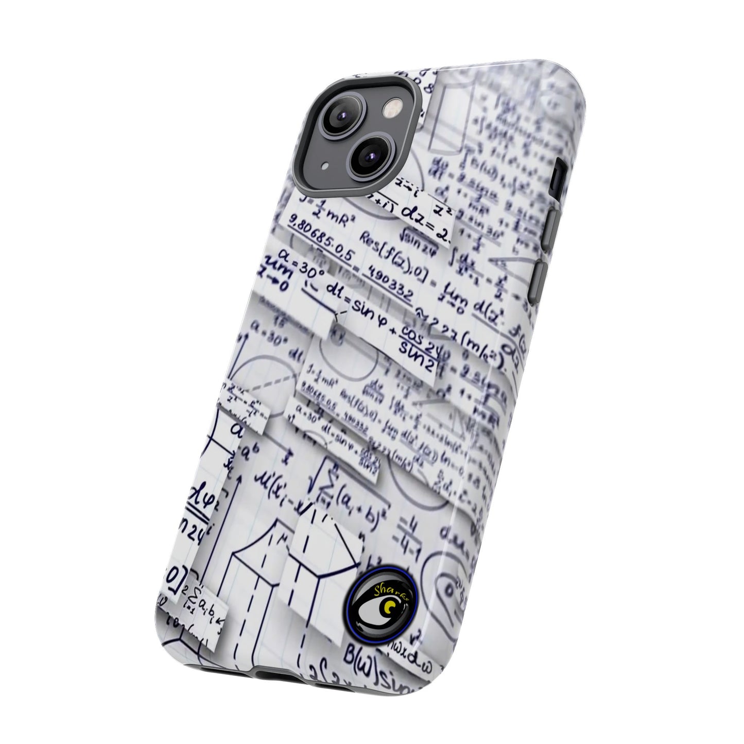 Tough Cases Crazy Math Equation Collection | Math Art | Gift | Smartphone by SharksEye Treasures