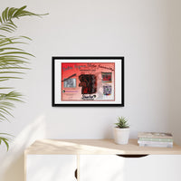 Matte Canvas, Framed (Multi-color) Delta Sigma Theta Collection by SharksEye Treasures