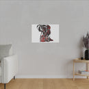 Matte Canvas, Stretched, 0.75" Delta Sigma Theta Collection by SharksEye Treasures