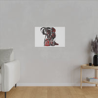 Matte Canvas, Stretched, 0.75" Delta Sigma Theta Collection by SharksEye Treasures