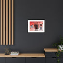 Matte Canvas, Framed (Multi-color) Delta Sigma Theta Collection by SharksEye Treasures