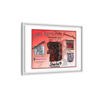 Matte Canvas, Framed (Multi-color) Delta Sigma Theta Collection by SharksEye Treasures