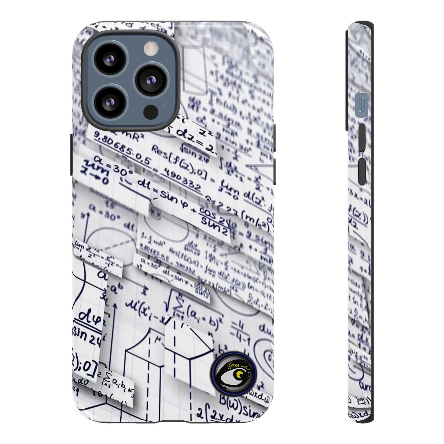 Tough Cases Crazy Math Equation Collection | Math Art | Gift | Smartphone by SharksEye Treasures